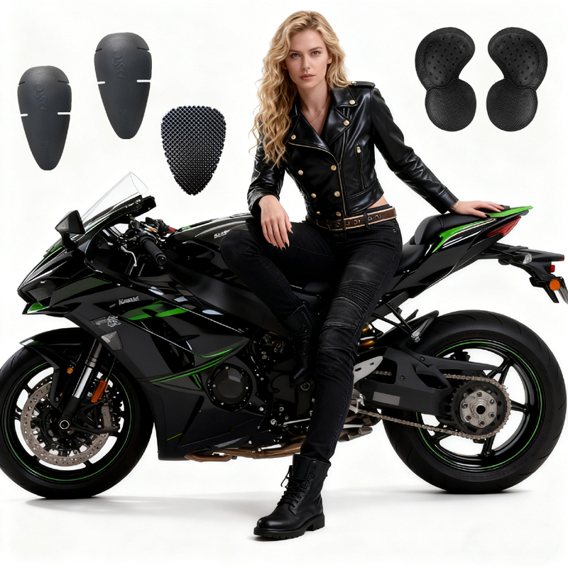 Womens Motorcycle Jeans Black  - Motorcycle Gear Women Pants ulasan dan harga