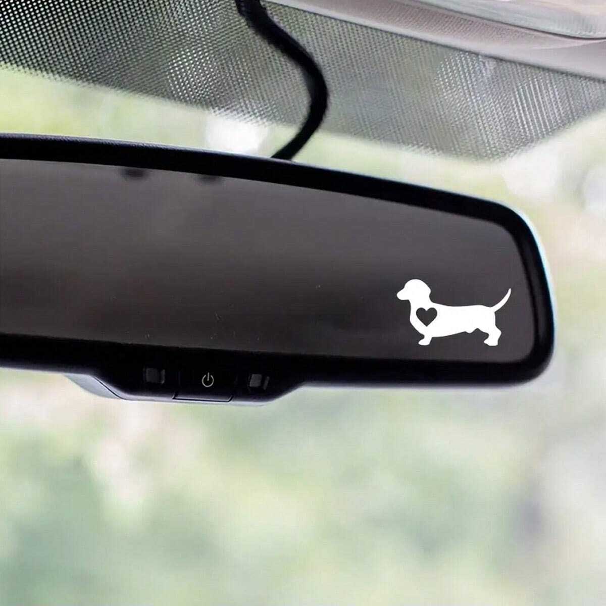 1 Pack Shape Dachshund Car Sti - Motorcycle Gear Dogs ulasan dan harga