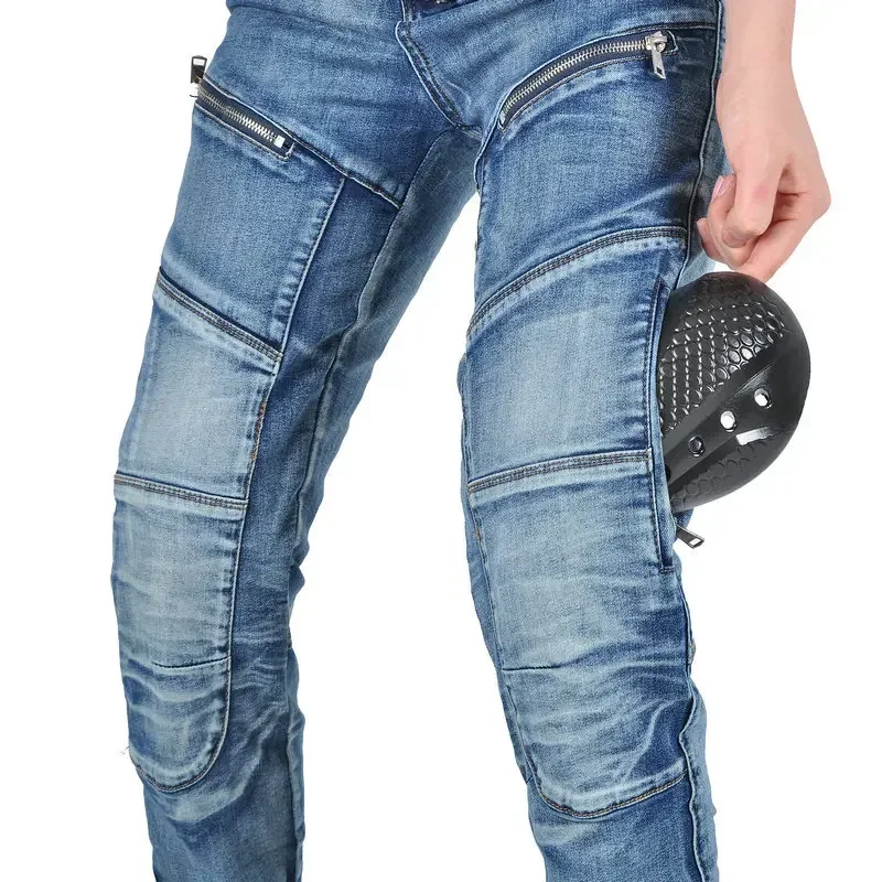 Women's Jeans Personalized Mot - Motorcycle Gear Women Pants ulasan dan harga