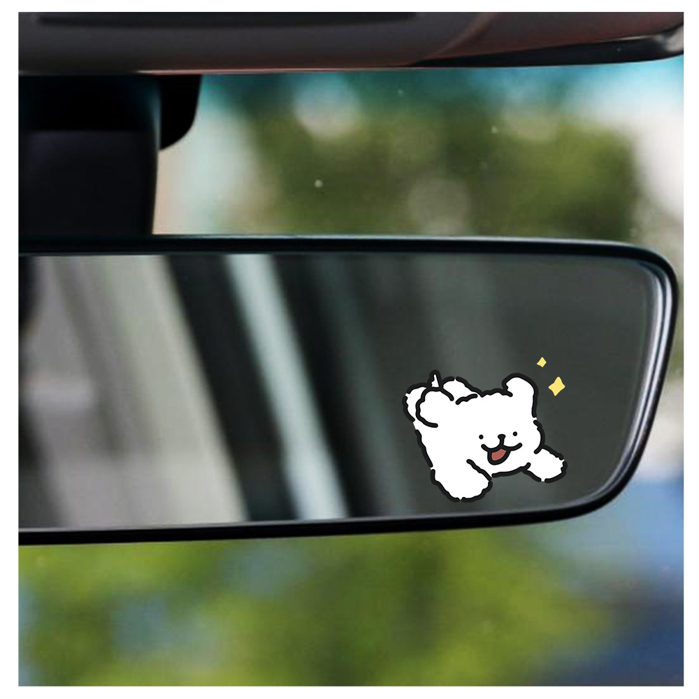 Maltese Line Dog Exterior Car  - Motorcycle Gear Dogs ulasan dan harga