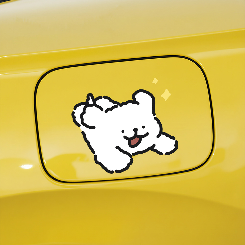 Maltese Line Dog Exterior Car  - Motorcycle Gear Dogs ulasan dan harga