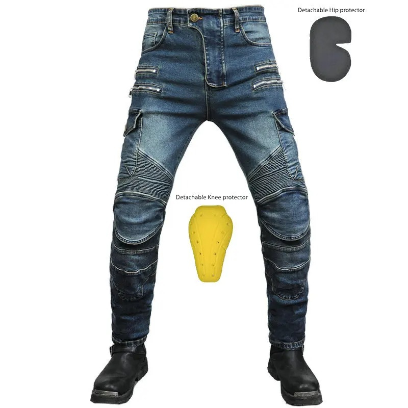 Fashion New Double Zipper Meta - Motorcycle Gear Women Pants ulasan dan harga
