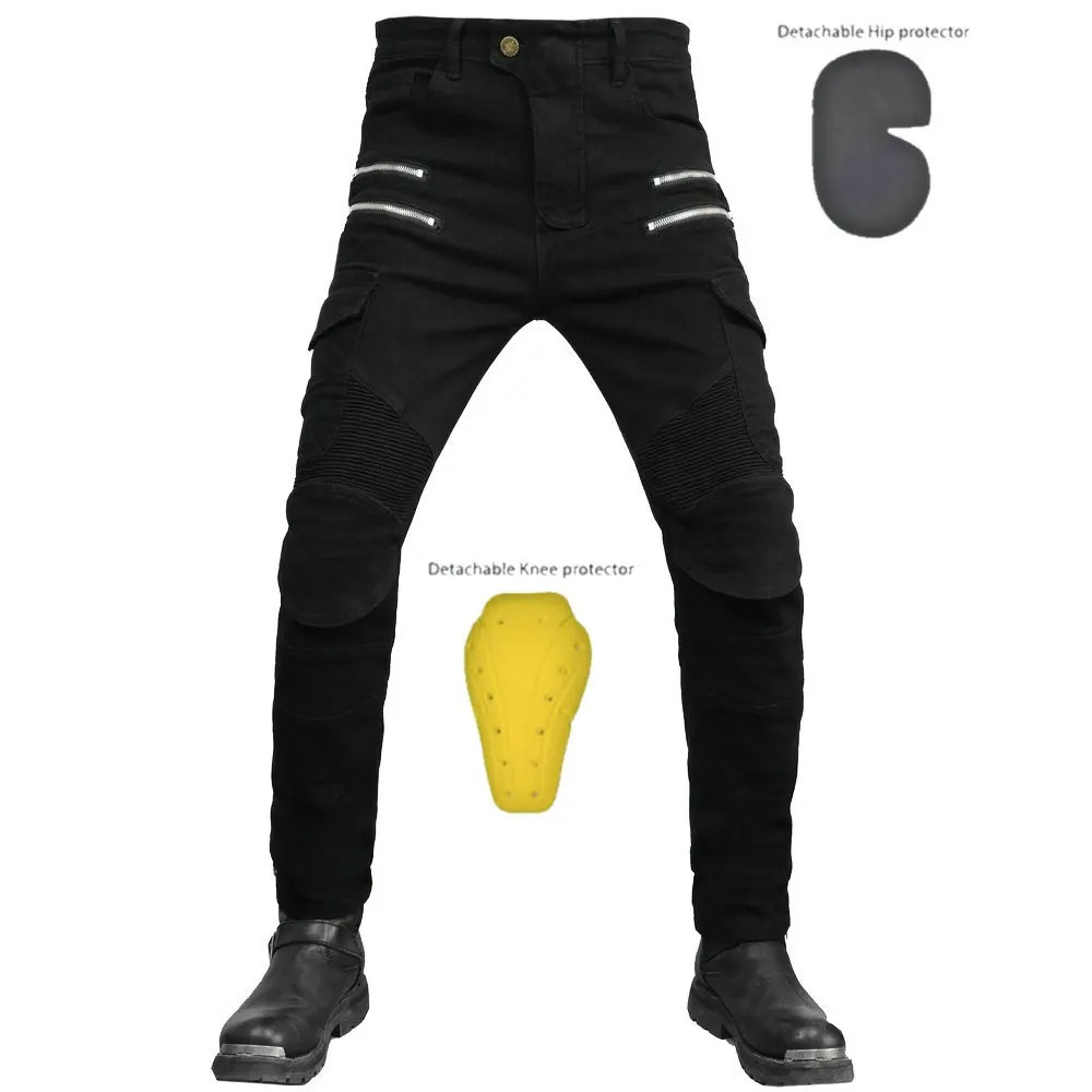 Fashion New Double Zipper Meta - Motorcycle Gear Women Pants ulasan dan harga