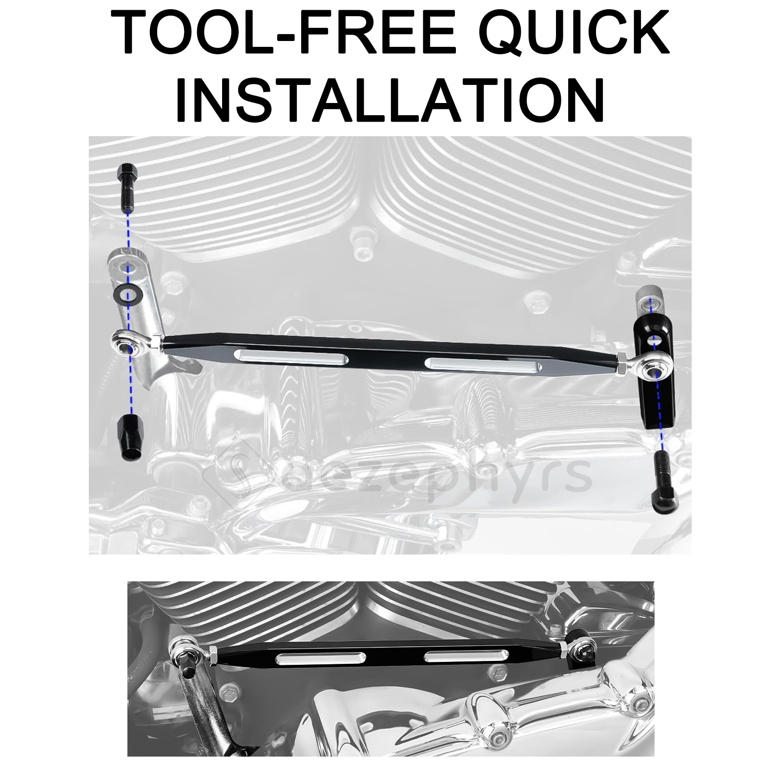 Motorcycle 330mm Aluminum Gear - Motorcycle Gear Shift Pattern ulasan dan harga