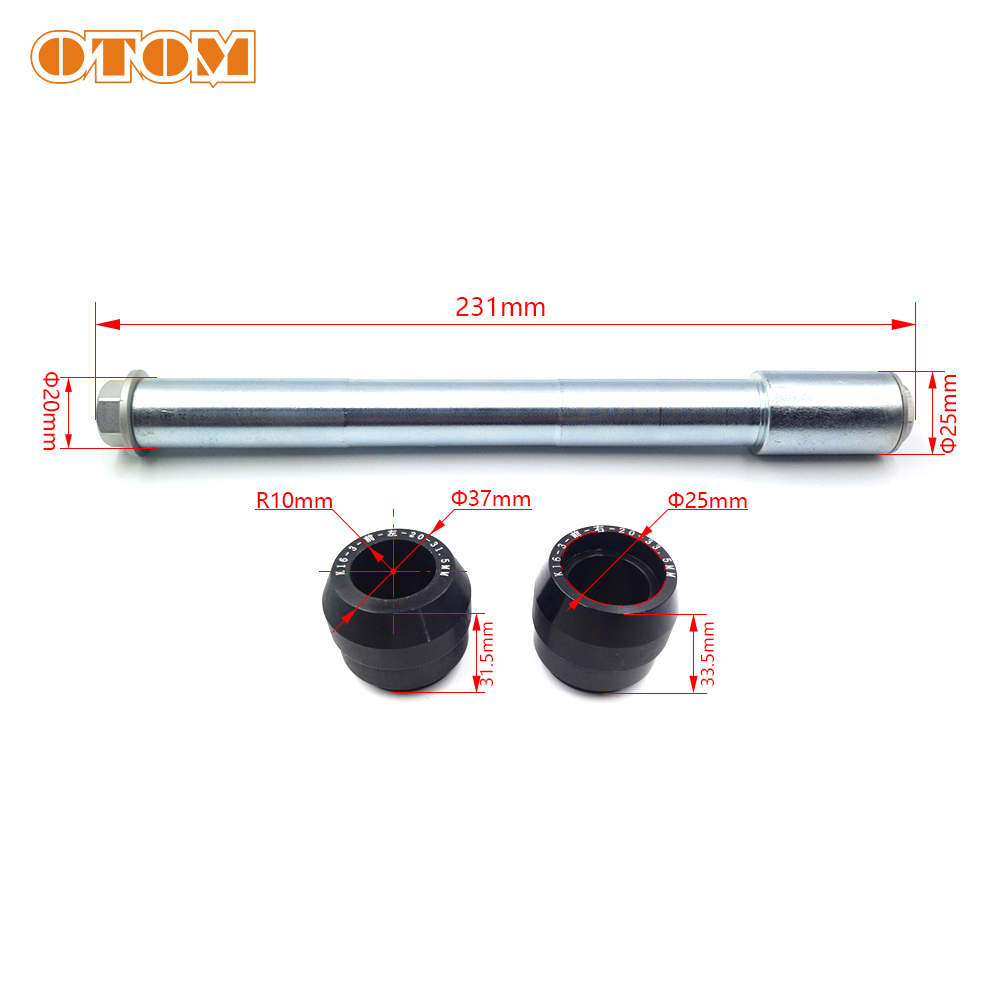 OTOM Motorcycle Front Rear Axl - Motorcycle Gear Guide ulasan dan harga