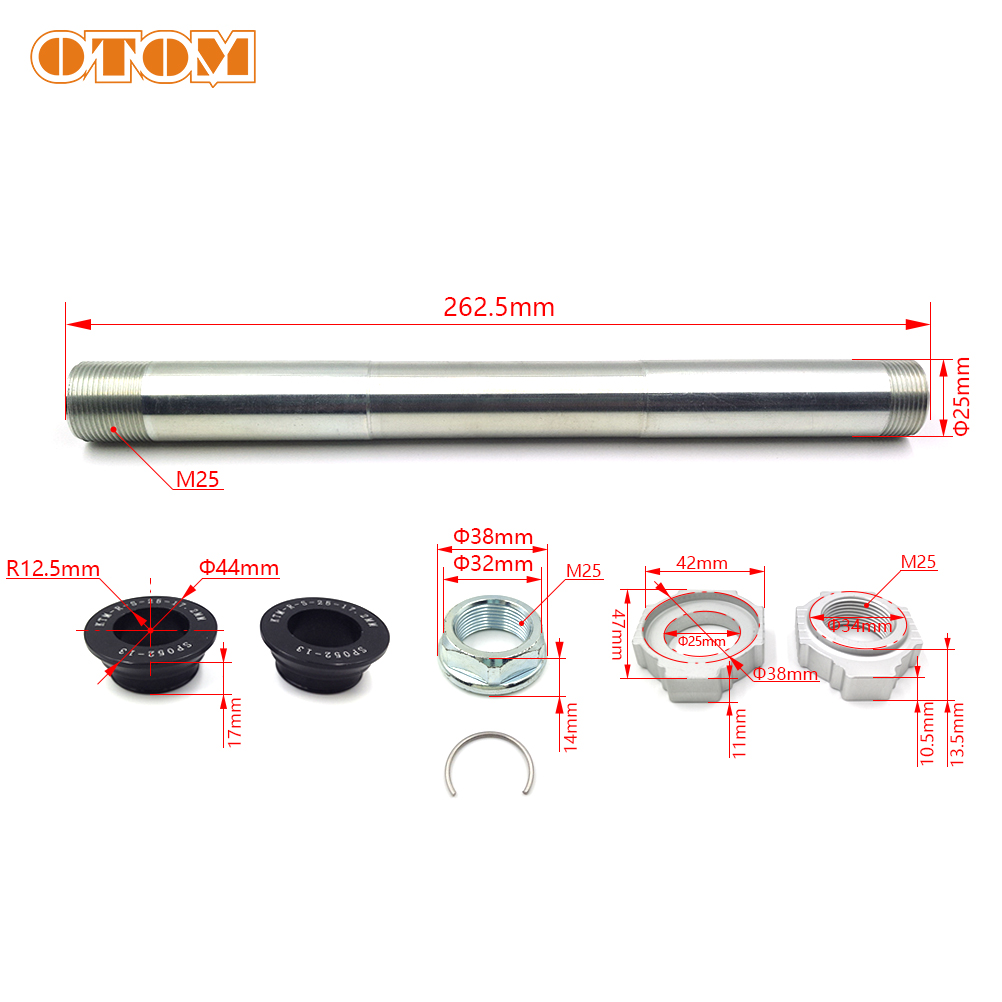 OTOM Motorcycle Front Rear Axl - Motorcycle Gear Guide ulasan dan harga