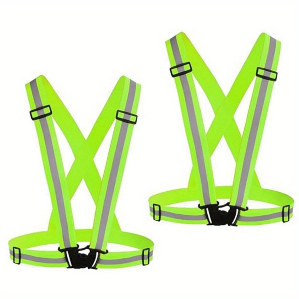 2pcs Adjustable Safety Vest Ru - Motorcycle Gear Dogs ulasan dan harga