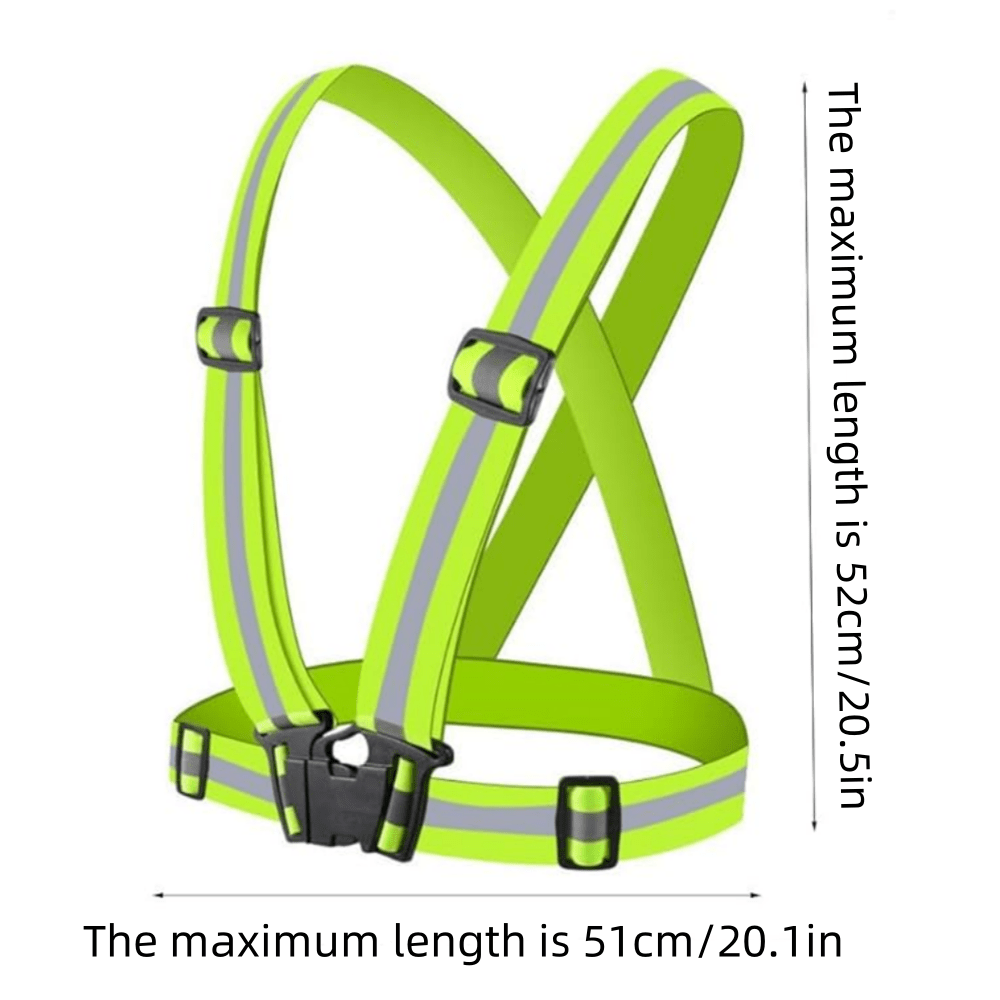 2pcs Adjustable Safety Vest Ru - Motorcycle Gear Dogs ulasan dan harga