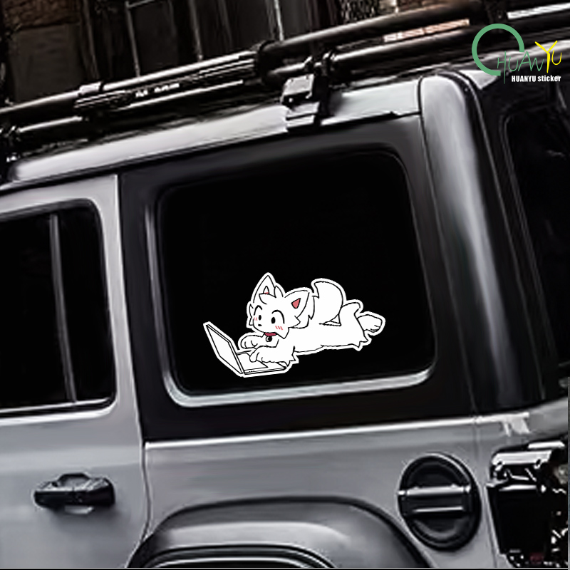 Cartoon anime dog reflective c - Motorcycle Gear Dogs ulasan dan harga