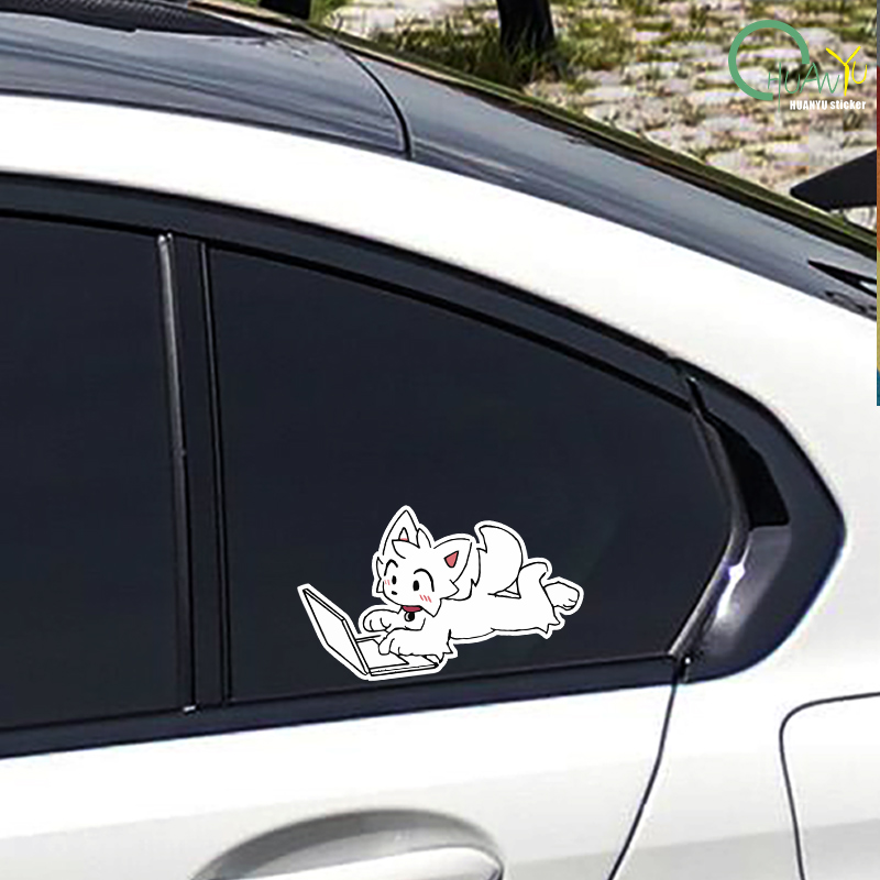 Cartoon anime dog reflective c - Motorcycle Gear Dogs ulasan dan harga
