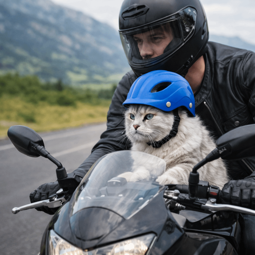 Pet Headgear Adjustable Dog He - Motorcycle Gear Dogs ulasan dan harga