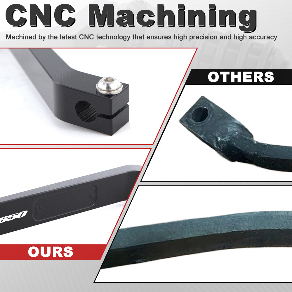 CNC Aluminum Shift Lever Motor - Motorcycle Gear Guide ulasan dan harga